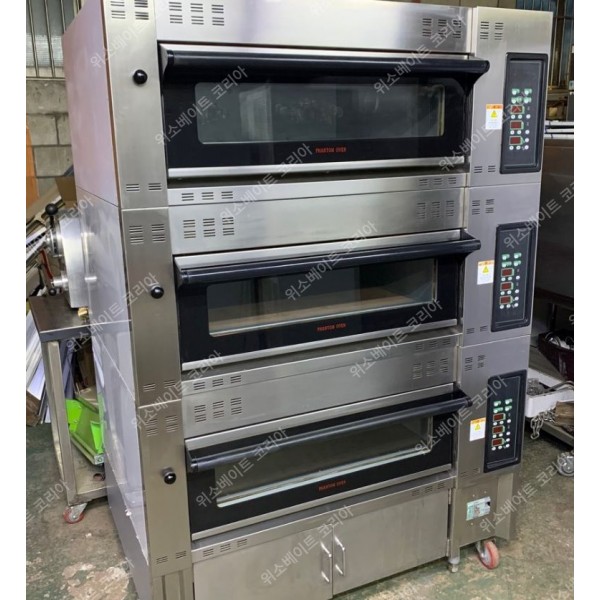 팬텀 데크오븐 2매3단 (1단 돌판+스팀)