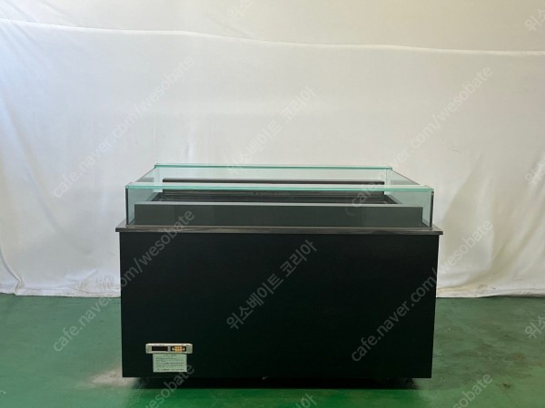 새롬 블랙 샌드위치 오픈형 쇼케이스 (실외기타입)