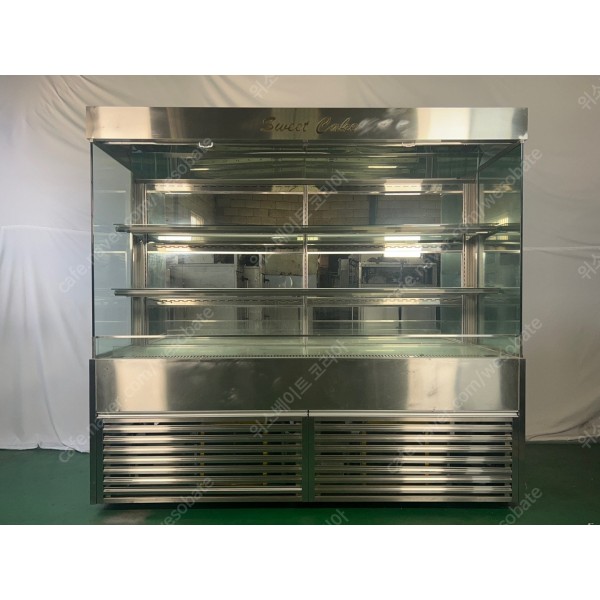 엔디쇼케이스 스텐 3단 오픈형 쇼케이스