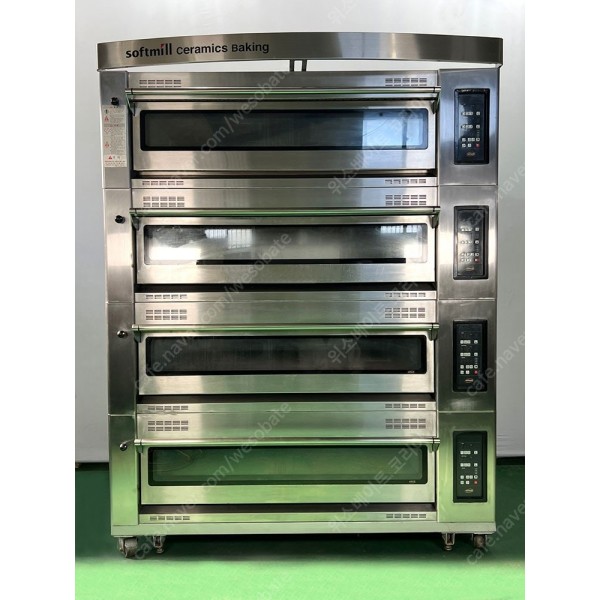 대흥소프트밀 Softmill 데크오븐 4매4단(1단 돌+스팀)